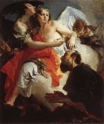 Abraham and the Angels Giambattista Tiepolo